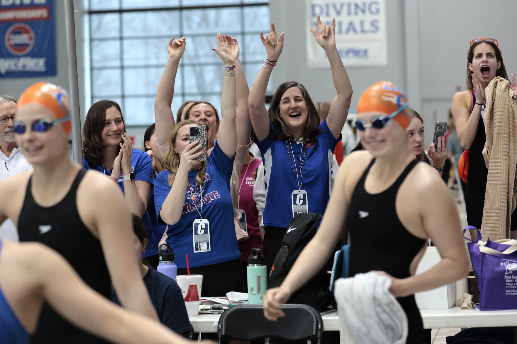 Clayton takes second place in Class 1 girls swimming and diving state finals